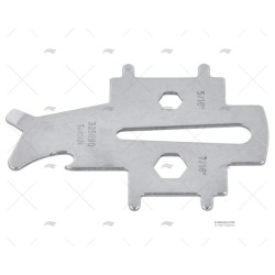 LLAVE TAPONES UNIVERSAL INOX