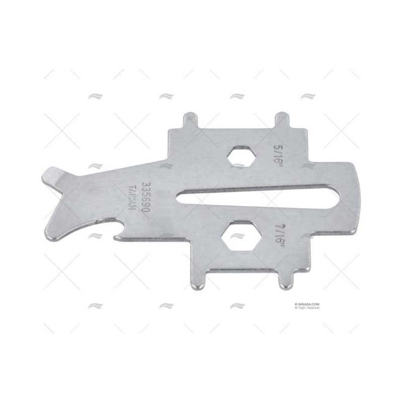 LLAVE TAPONES UNIVERSAL INOX