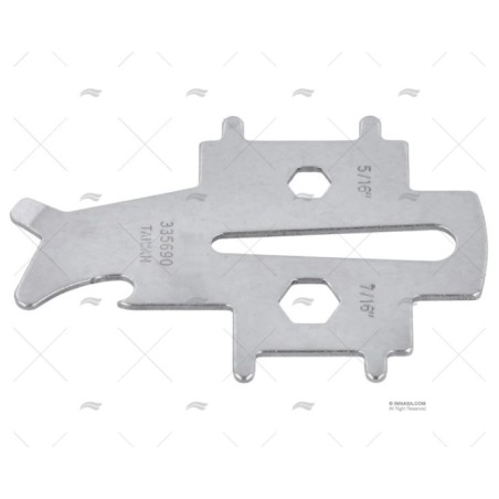 LLAVE TAPONES UNIVERSAL INOX