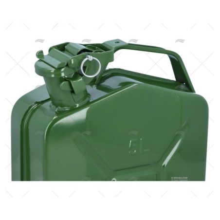DEPOSITO COMBUSTIBLE 5L METALICO VERDE