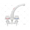 GRIFO DOBLE WHALE ALTURA 186 RACORD 12MM