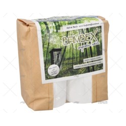 PAPEL WC 12MIC. ( 4BOBINAS) BIO BAMBU