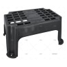 ESCALERA 1 PELD. SUELO PLASTICO