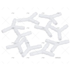EMPALME "Y" 4MM RESINA (10U) NORMA