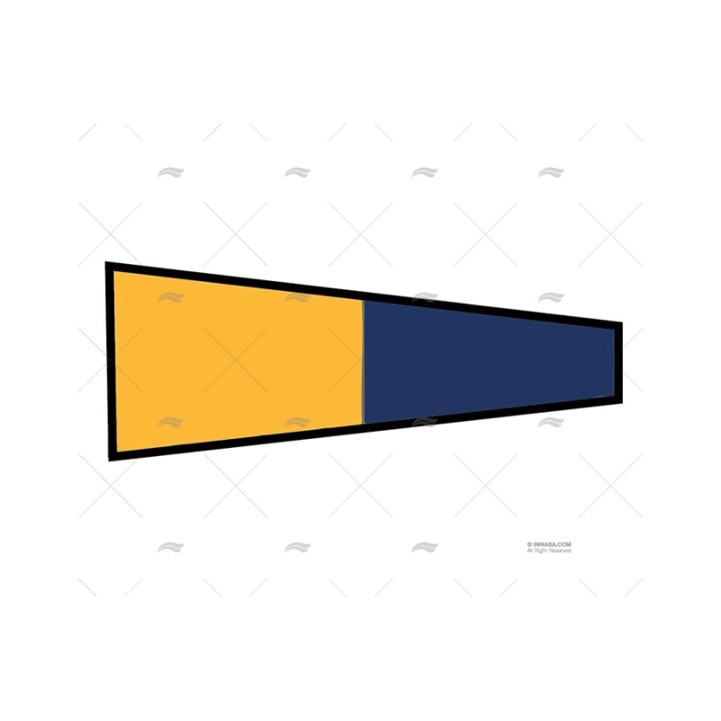BANDERA NUM.5 30X45CM (IDENT.CHARTER) ADRIA BANDIERE
