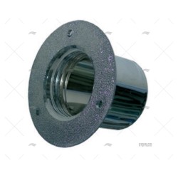 SALIDA ESCAPE PVC CROMADO 71MM