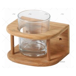 SOPORTE TECA PARED PARA VASO D.71MM ARC MARINE