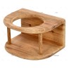 SOPORTE TECA PARED PARA VASO D.71MM ARC MARINE