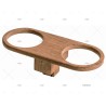 SOPORTE VASO TECA (2) 200X85X60MM ARC MARINE
