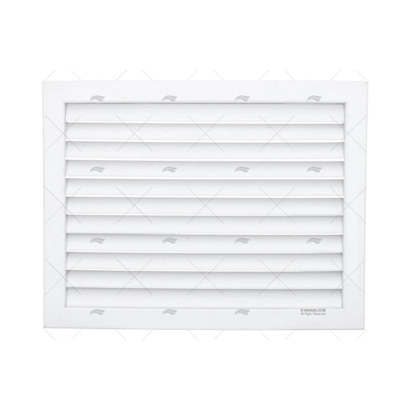 REJILLA AIRE PVC 400X300MM BLANCA THERMOWELL