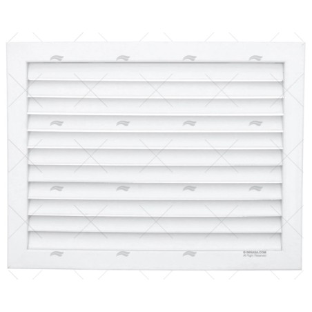 REJILLA AIRE PVC 400X300MM BLANCA THERMOWELL