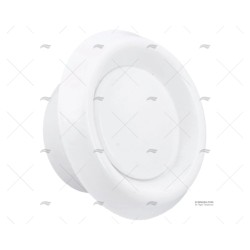 REJILLA AIRE PVC 100MM REDONDA BLANCA THERMOWELL