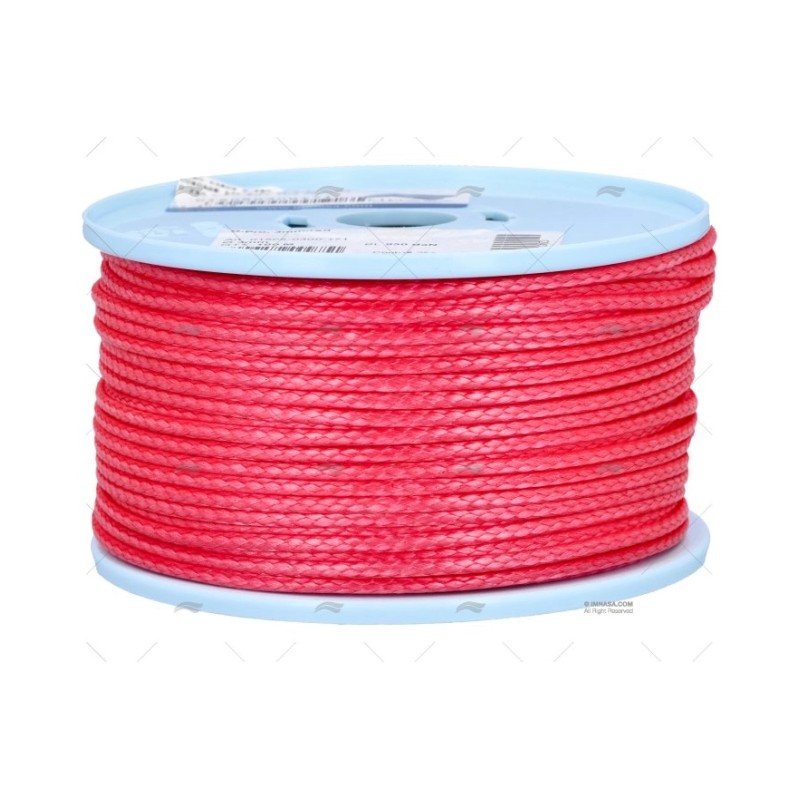 CABO LIROS D-PRO 3MM ROJO 100M