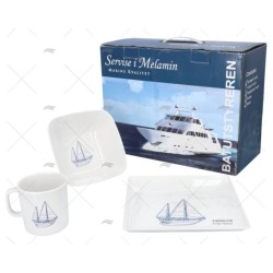 VAJILLA COMPLETA 16 PCS SAILING