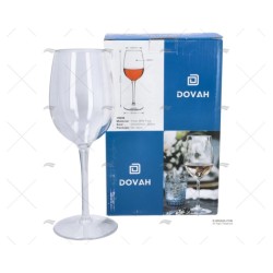 COPA VINO TRITAN 59X222MM 360ML 4PZS