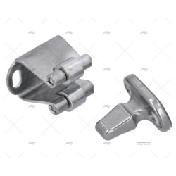 TOPE DE PUERTA INOX 316 34MM MARINE TOWN