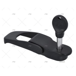 CIERRE NEGRO INOX CON LLAVE MARINE TOWN