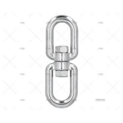 GIRATORIO ANILLA-ANILLA INOX SS 316 19MM