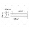 TERMINAL OJO AISI-316 4MM