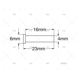PASADOR TENSOR 04MM