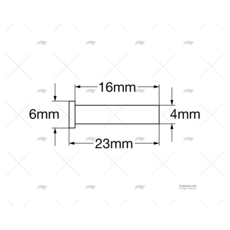 PASADOR TENSOR 04MM