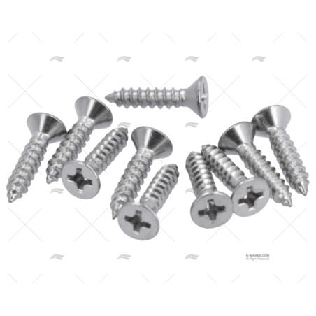 TORNILLO DIN7982 A4 3.5X16 (10)