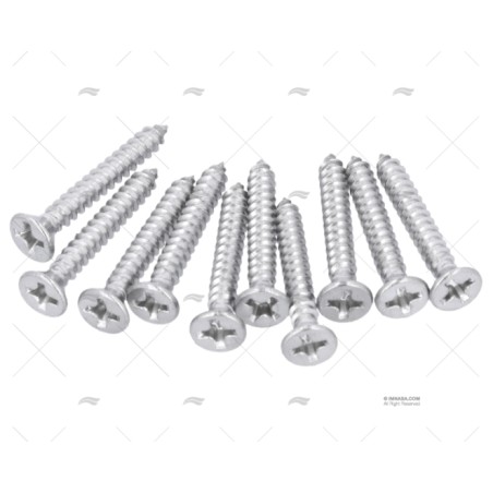 TORNILLO DIN7982 A4 3.5X25 (10)