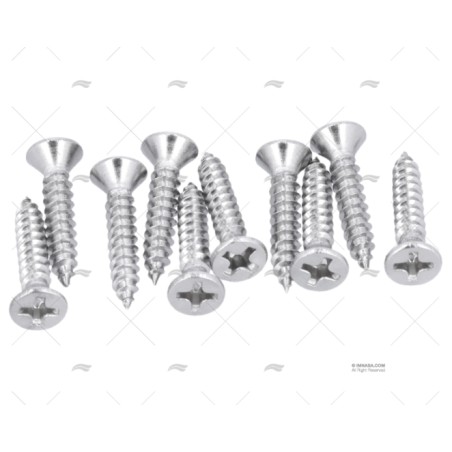 TORNILLO DIN7982 A4 3.5X19 (10)