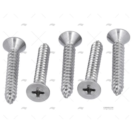 TORNILLO DIN7982 A4 4.8X32 (5)