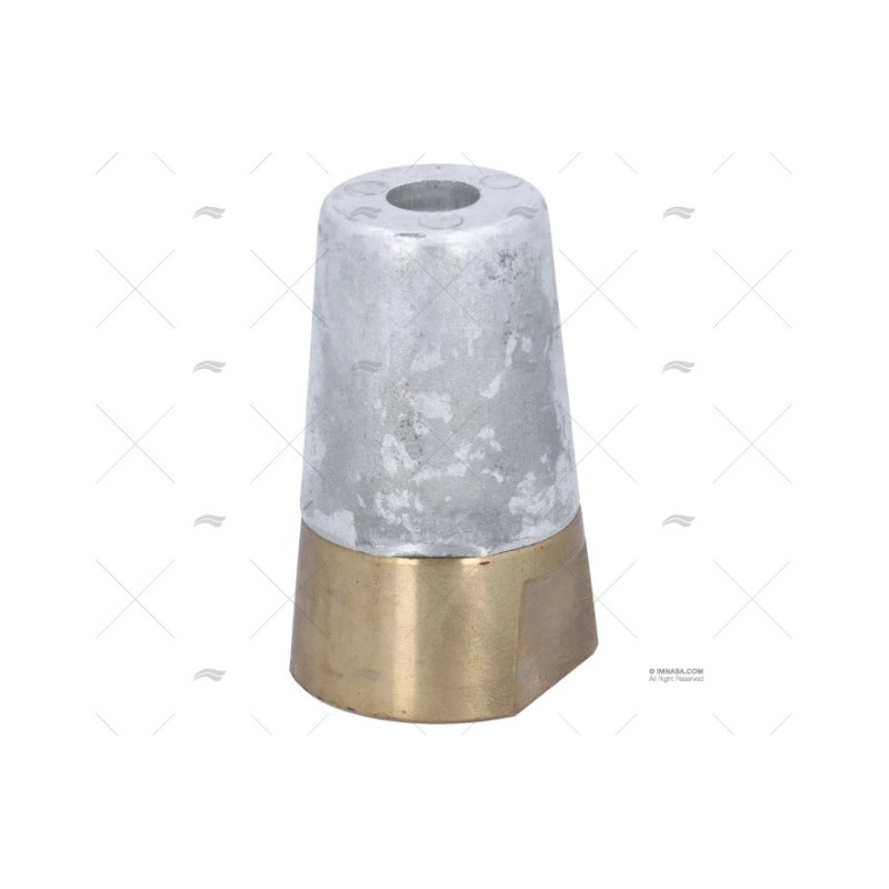 ANODO ZINC TUERCA EJE 25MM SIN MECANIZAR