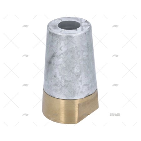 ANODO ZINC TUERCA EJE 45MM SIN MECANIZAR GUARDIAN