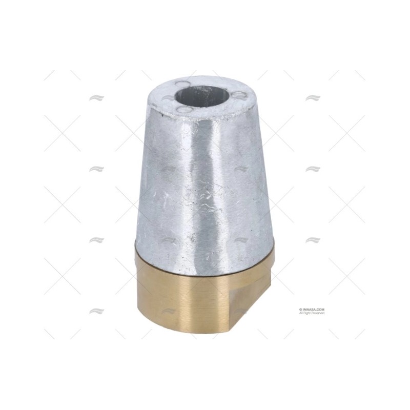 ANODO ZINC TUERCA EJE 50MM SIN MECANIZAR GUARDIAN