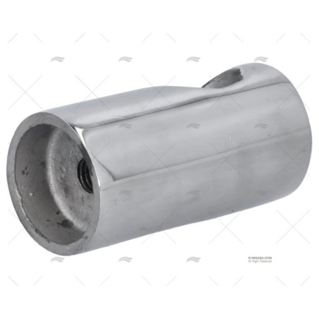 SOPORTE PASAMANO INOX TERMINAL 22MM