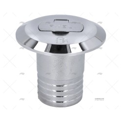 TAPON FUEL 50MM C/LLAVE LATON CROMADO F. FORESTI SUARDI