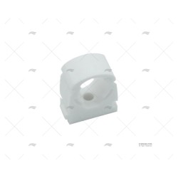 SOPORTE PARED TUBO BLANCO