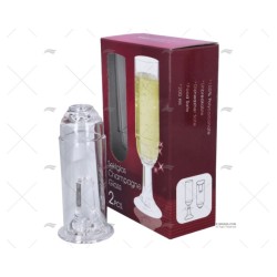 COPA CHAMPAGNE DESMONTABLE 200ML 2PCS