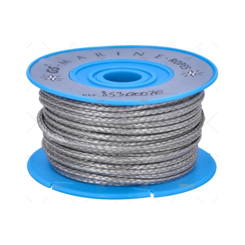 BOBINA DYNEEMA SK75 GRIS 2MM 20M MEYER
