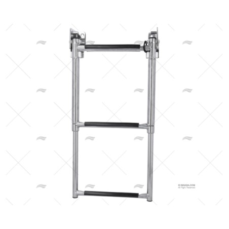 ESCALERA 3 PELD. TELESCOPICA PLEGABLE