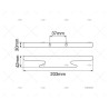 CORNAMUSA TECA 200MM ARC MARINE