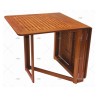 MESA TECA MIAMI PLEGABLE 1450X780X720MM ARC MARINE