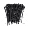 BRIDA NYLON 2,5X98 NEGRA 100 UNIDADES NORMA