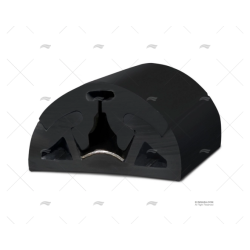PERFIL PVC BINO H 65 NEGRO 12M TESSILMARE