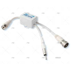ADAPTADOR ANTENA VHF AM/FM PACIFIC AERIALS
