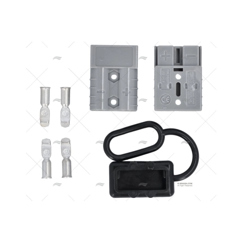 CONECTOR QUICK 50A GRIS