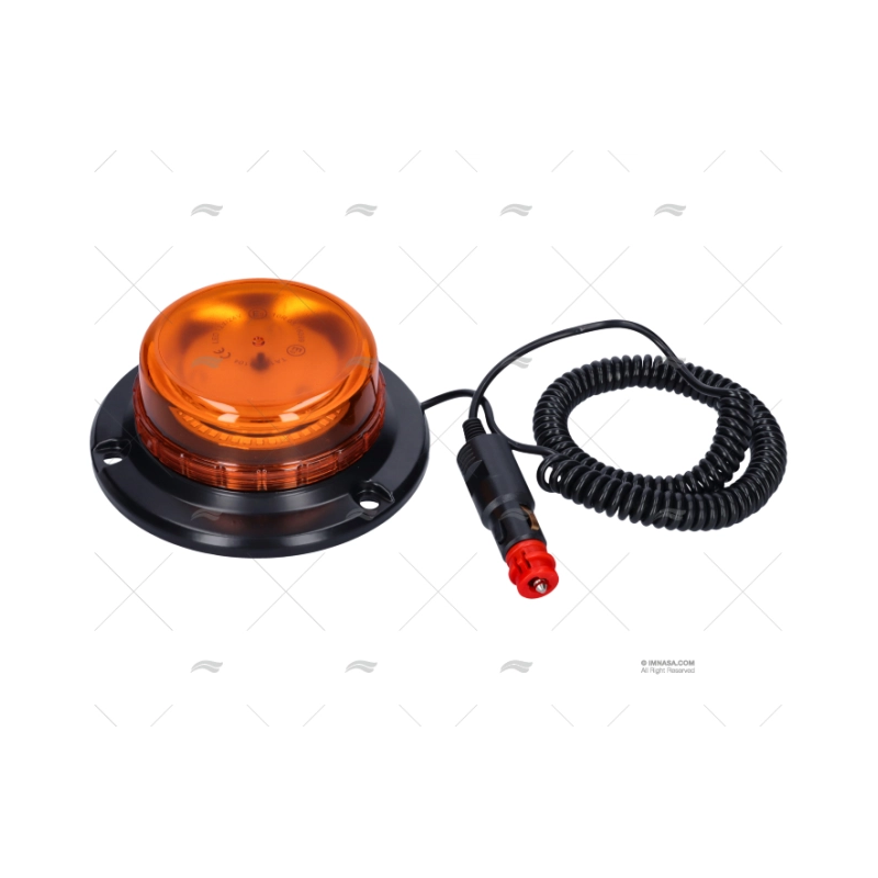 GIROFARO ROTATIVO LED 150MM 12/24V MECHE