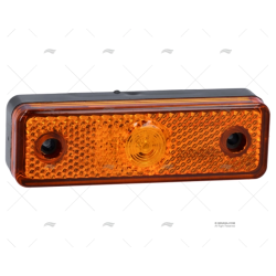 LUZ FARO LATERAL NARANJA LED 96X30X26 1