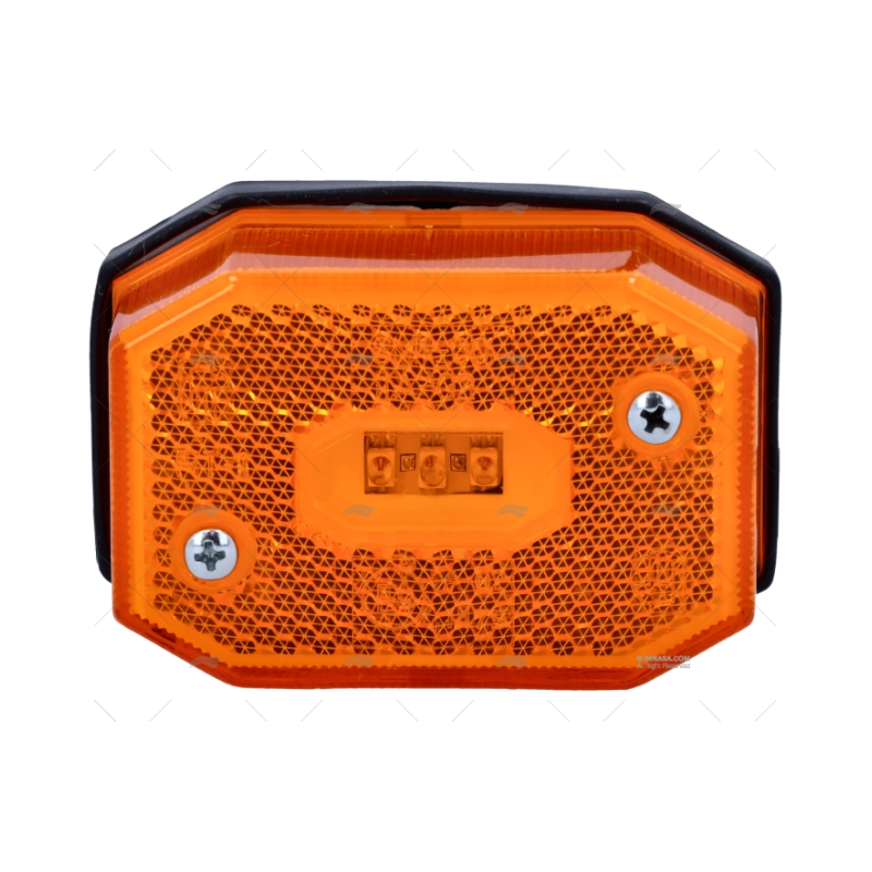 LUZ INTERMITENTE NARANJA LED 65X42X30MM