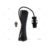 BASE ANTENA FIJA NYLON NEGRA PACIFIC AERIALS