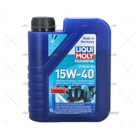ACEITE 15W 40 LIQUI MOLY MOTOR 1L