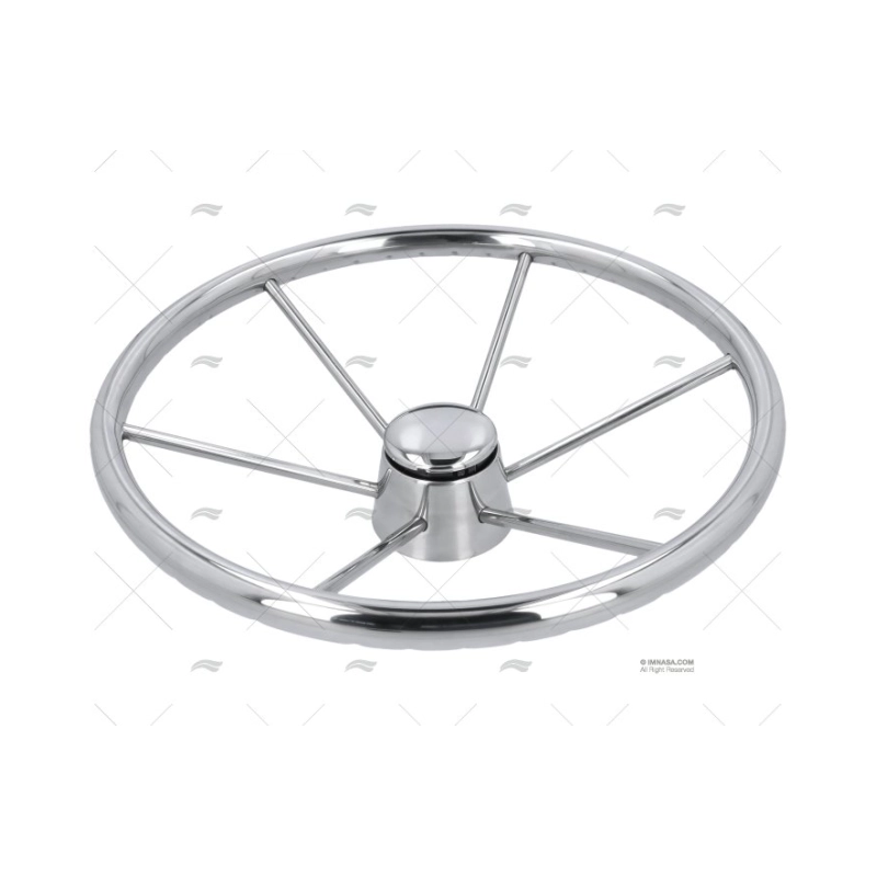VOLANTE INOX SS 304 C/TAP INOX 394MM